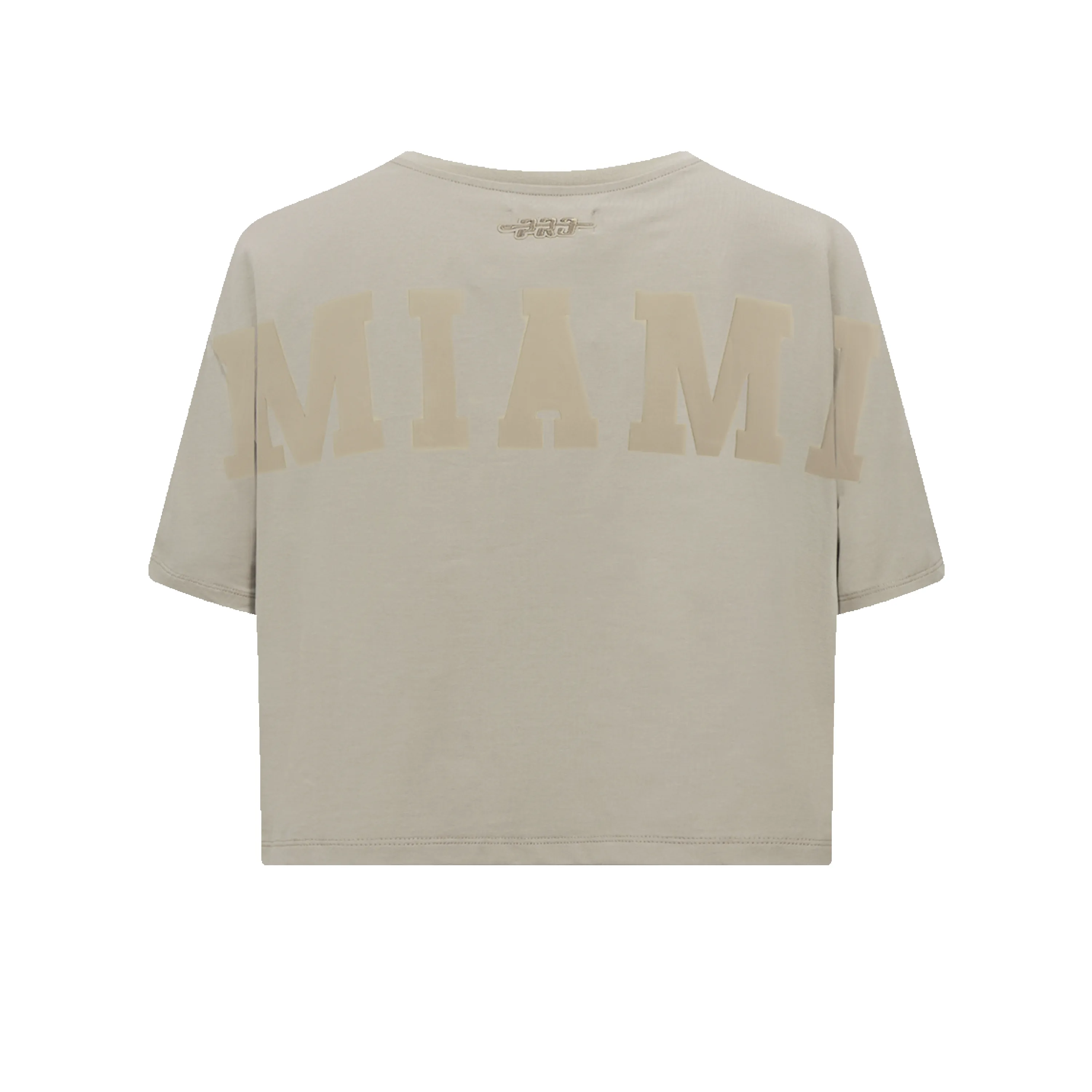 Pro Standard Miami HEAT Boxy Wingspan Women's Crop Tee sold by Miami Heat Store product image thumbnail 3