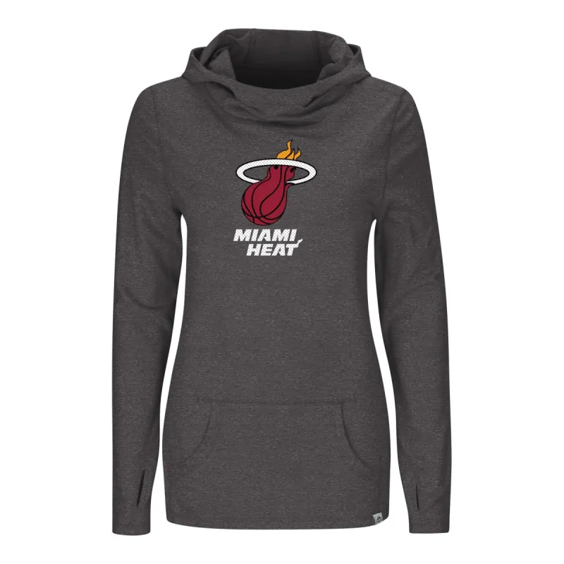 Majestic Miami HEAT Ladies We Play to Win Hoodie sold by Miami Heat Store