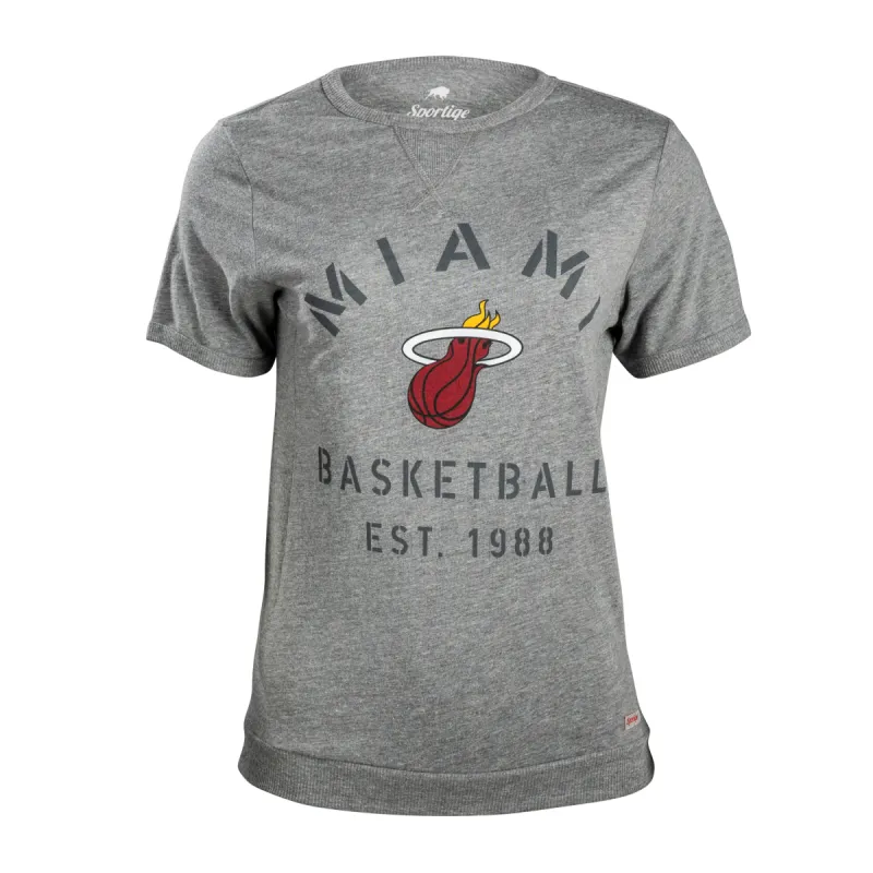 Sportiqe Miami HEAT Ladies Denise Tee sold by Miami Heat Store