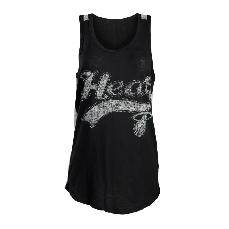 Touch By Alyssa Milano Miami HEAT Ladies Era Tank Top Tee sold by Miami Heat Store