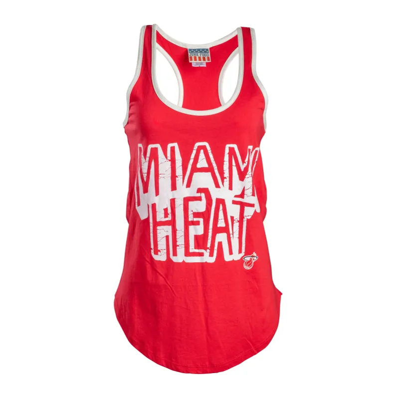 Junk Food Miami HEAT Ladies All Star Tank sold by Miami Heat Store