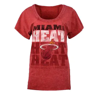 New ERA Miami HEAT Ladies Tee sold by Miami Heat Store