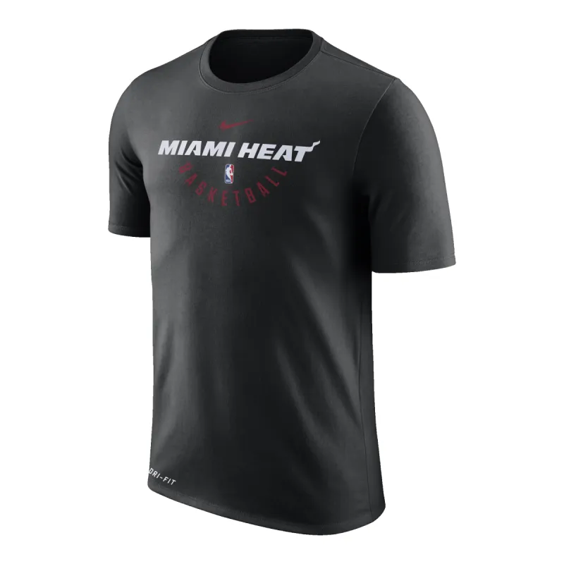 Nike Miami HEAT Short Sleeve Practice Tee sold by Miami Heat Store