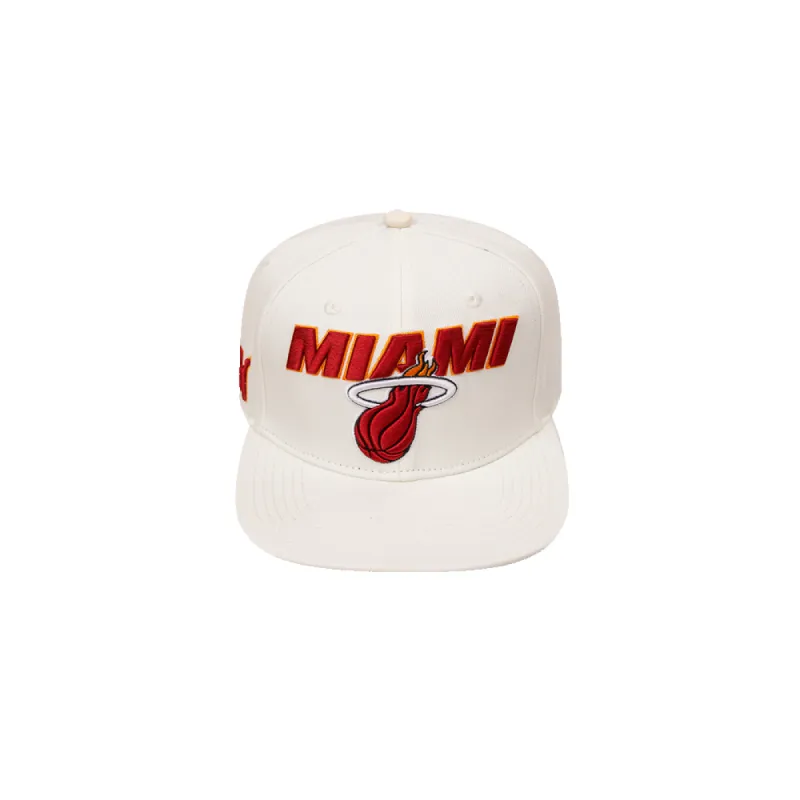 Pro Standard Miami HEAT Retro Logo Snapback sold by Miami Heat Store