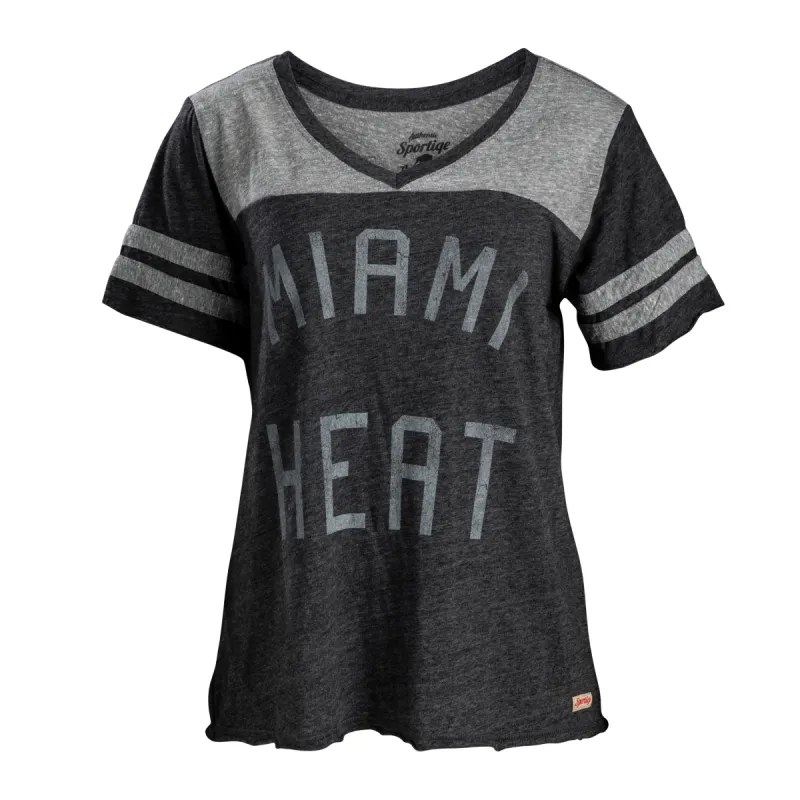 Sportiqe Miami HEAT Melissa Tee sold by Miami Heat Store