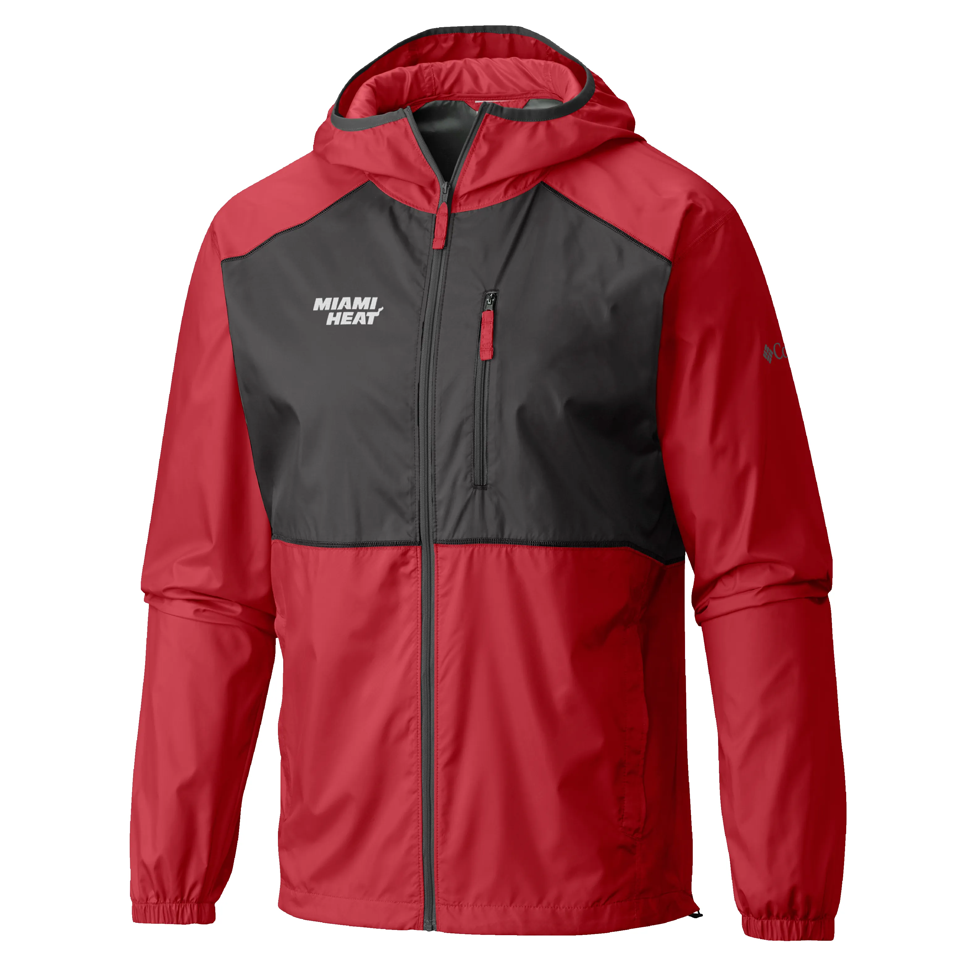 Columbia Miami HEAT Flash Windbreaker Jacket sold by Miami Heat Store