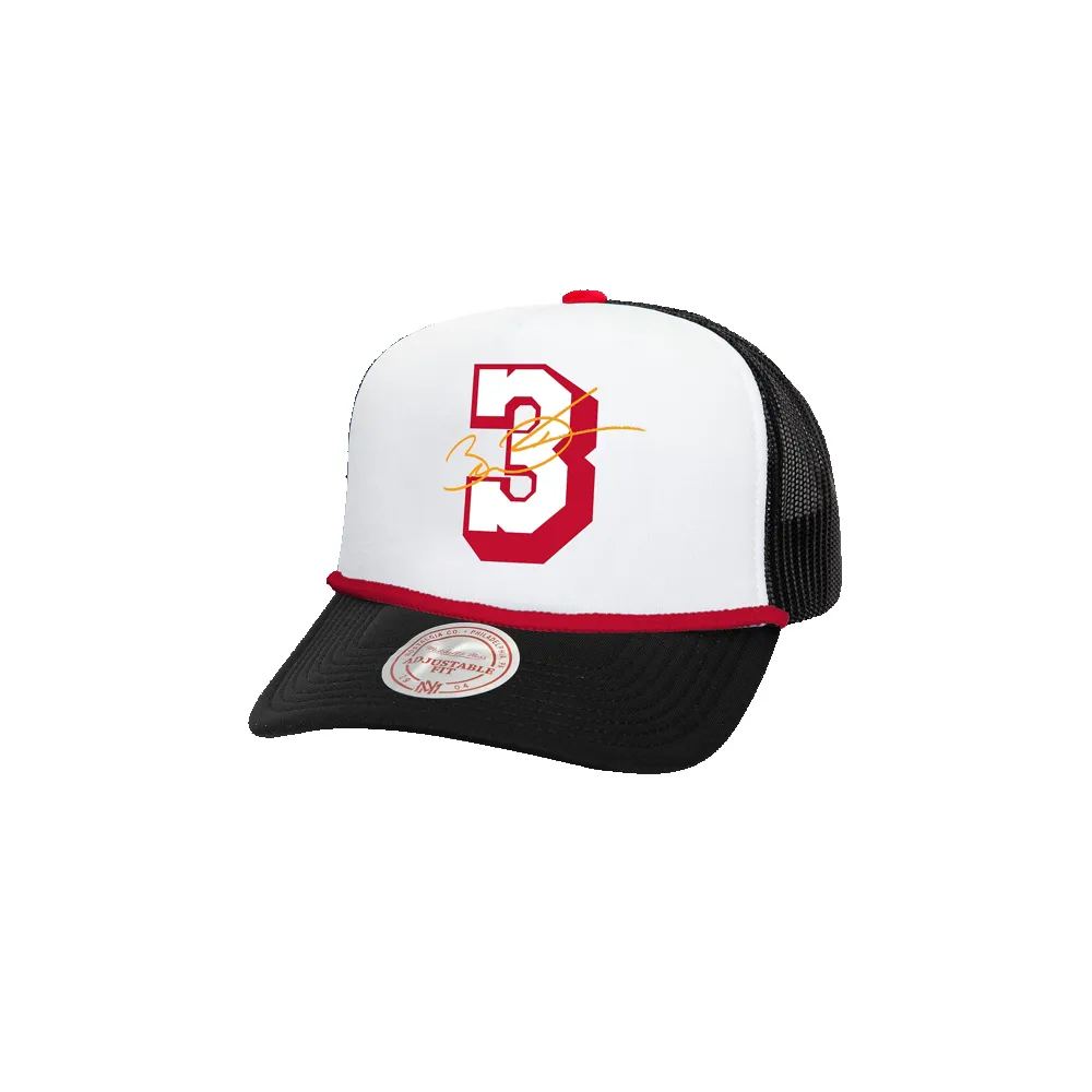 Mitchell & Ness Miami HEAT Wade Trucker Snapback sold by Miami Heat Store
