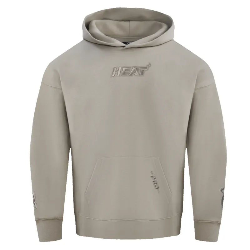 Pro Standard Miami HEAT Wingspan Taupe Hoodie sold by Miami Heat Store