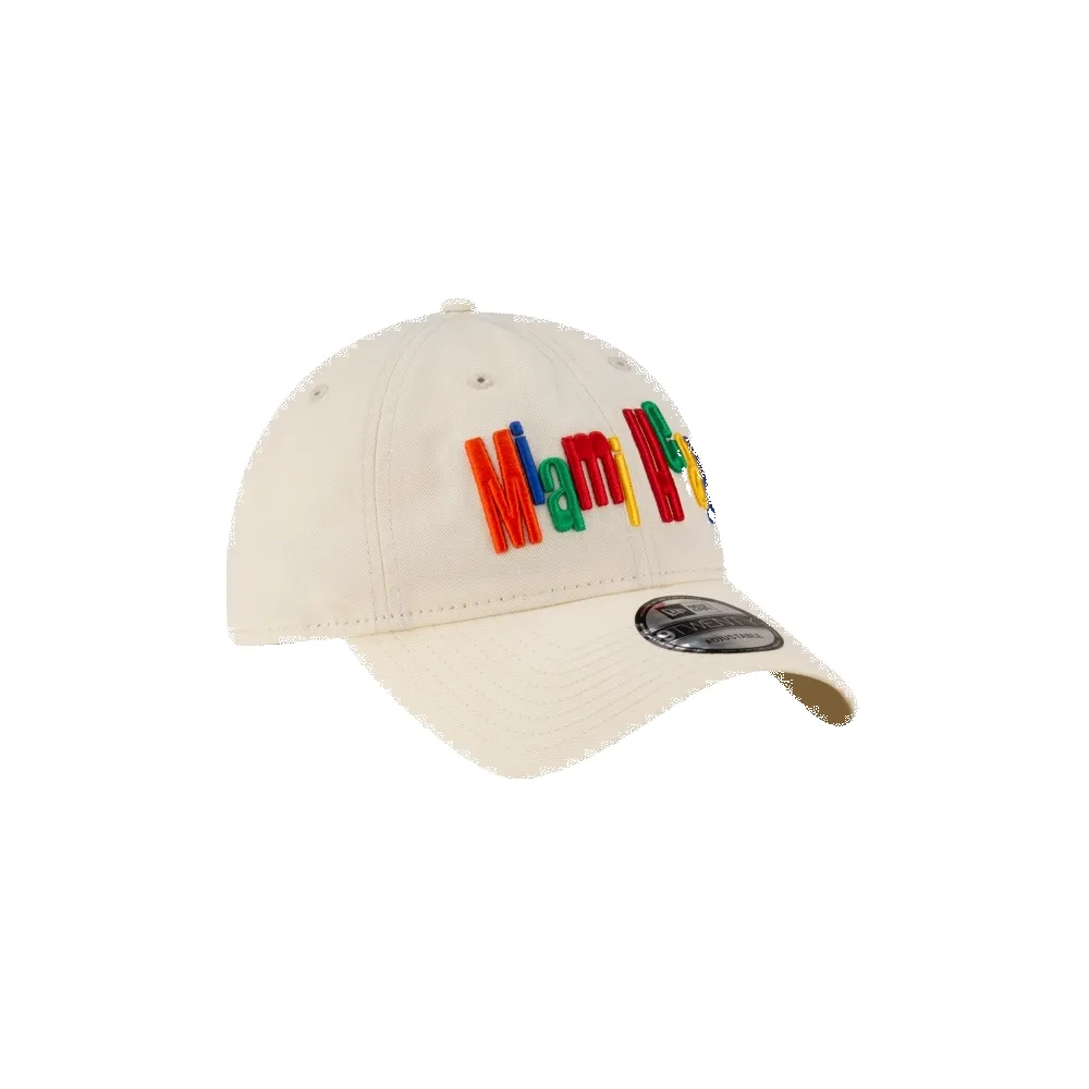 Court Culture Miami HEAT Retro Pop Dad Hat sold by Miami Heat Store product image thumbnail 5
