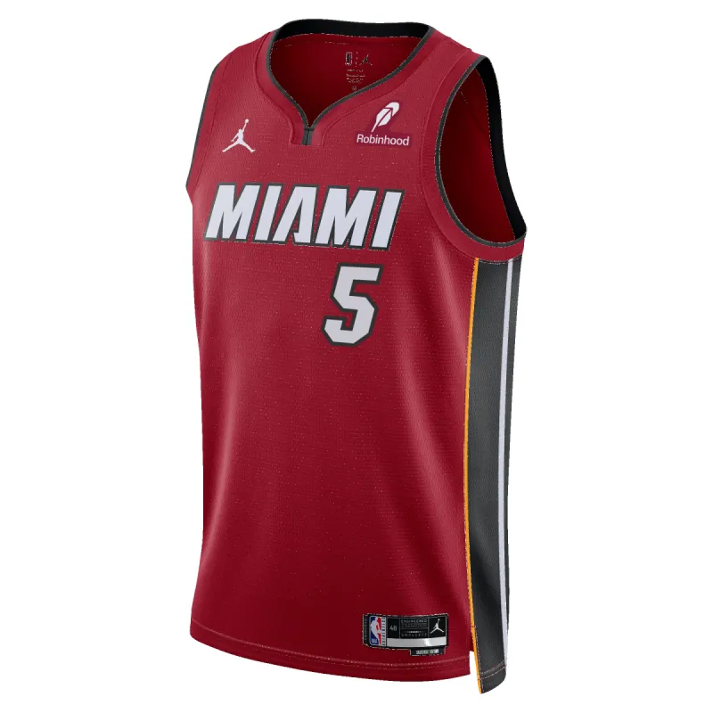 Nikola Jović Nike Jordan Brand Miami HEAT Statement Red Swingman Jersey sold by Miami Heat Store