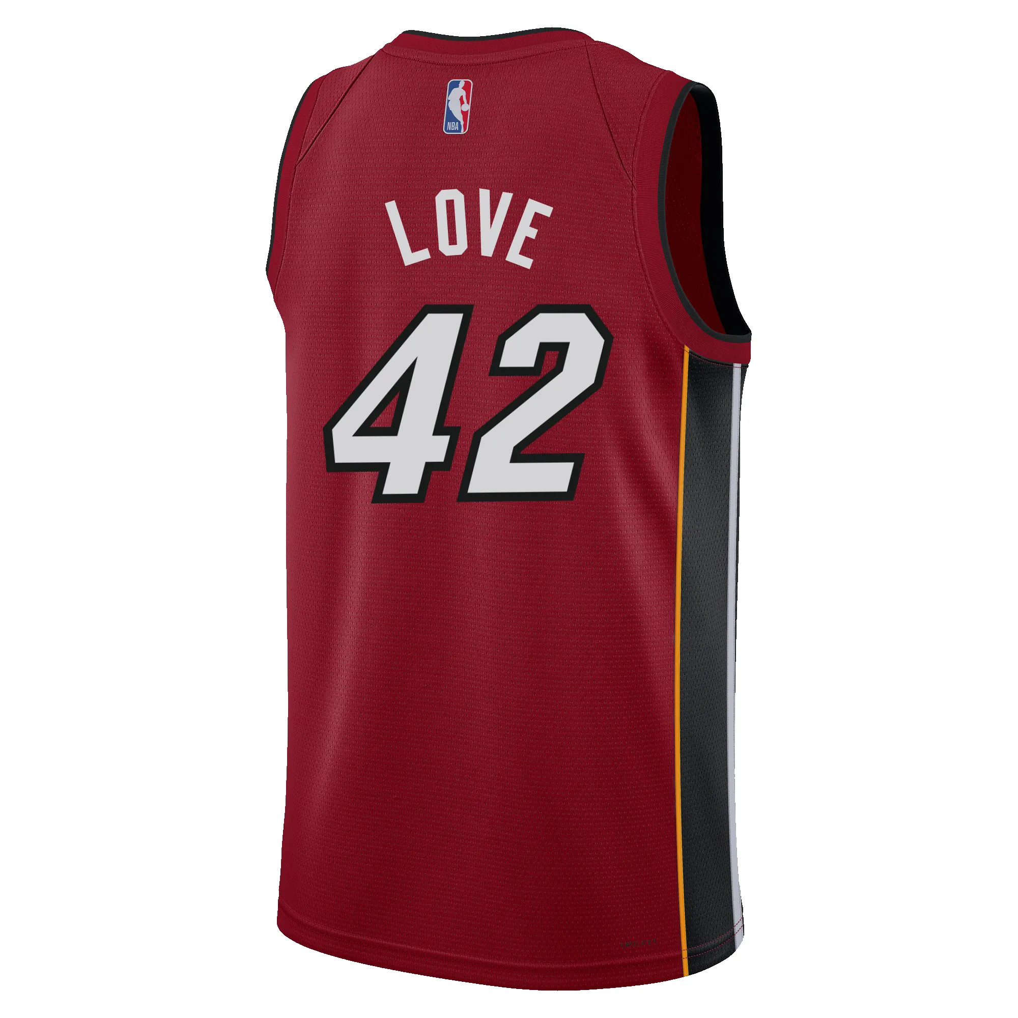 Kevin Love Nike Jordan Brand Miami HEAT Statement Red Swingman Jersey sold by Miami Heat Store product image thumbnail 2