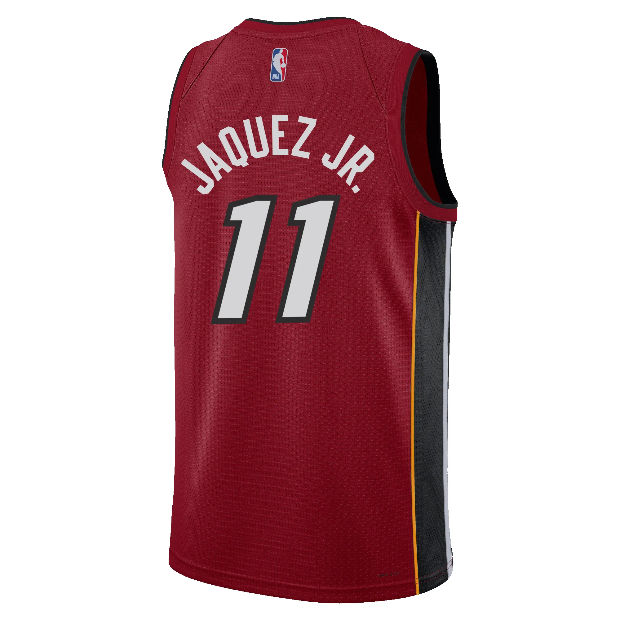 Jaime Jaquez Jr. Nike Jordan Brand Miami HEAT Statement Red Swingman Jersey sold by Miami Heat Store product image thumbnail 2