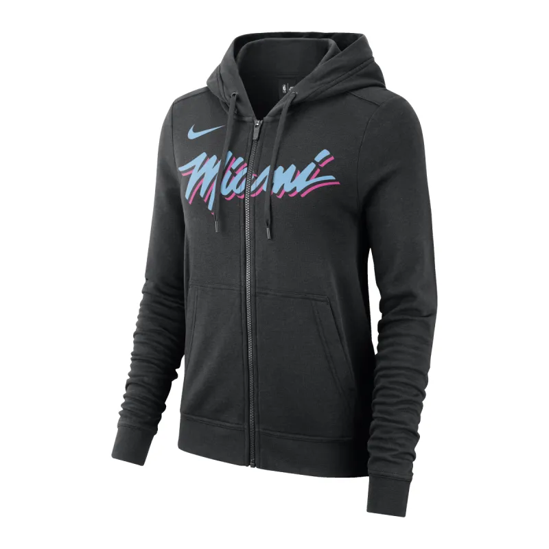 Nike Miami HEAT Vice Nights Ladies Full Zip Jacket sold by Miami Heat Store
