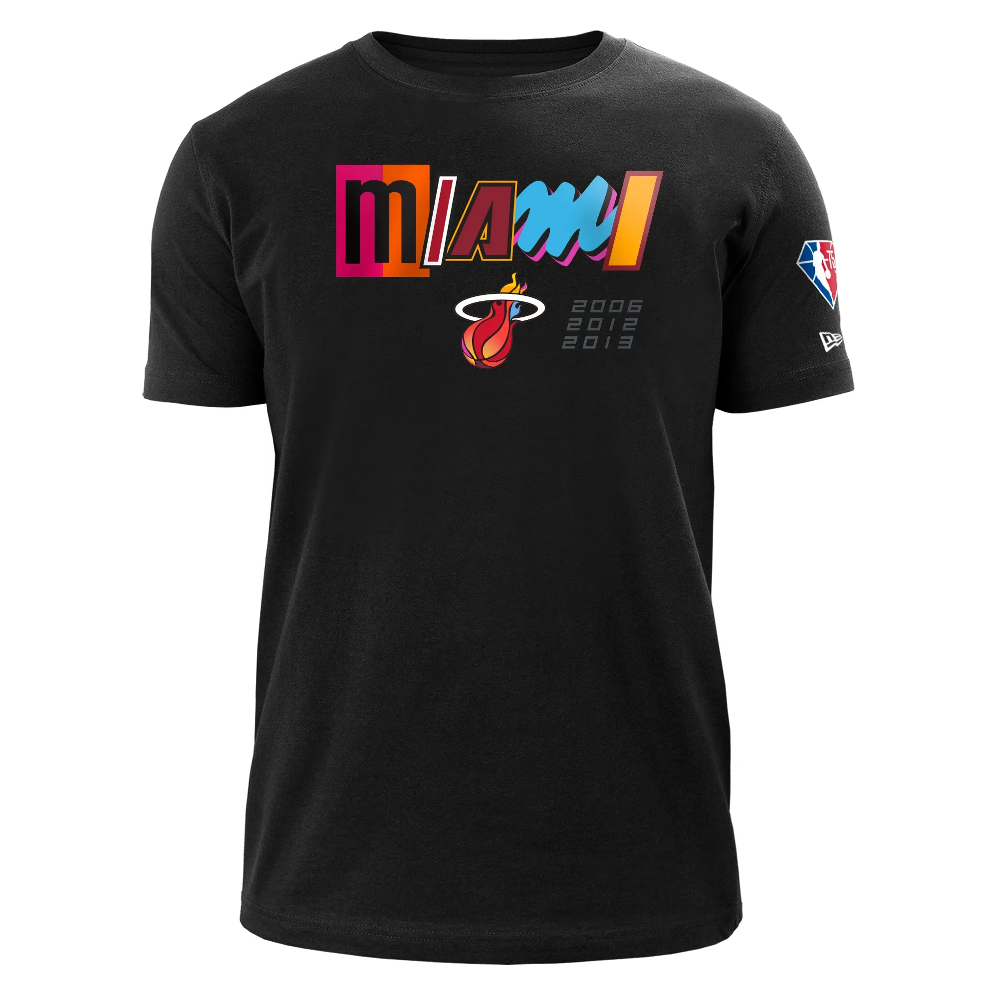 New Era Miami HEAT Mashup Wordmark Tee sold by Miami Heat Store