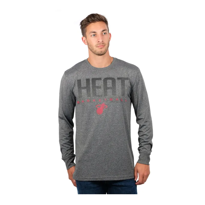 UNK Miami HEAT Long Sleeve HEAT Tee sold by Miami Heat Store