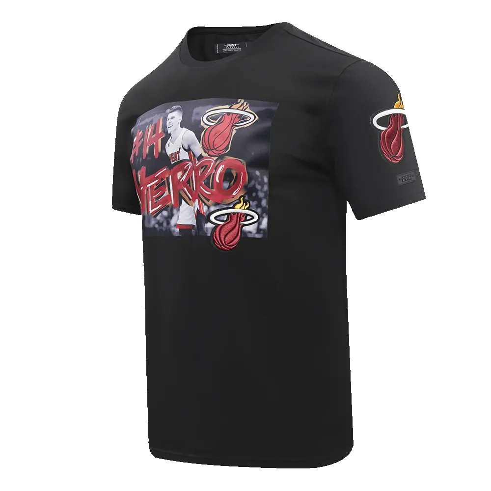 Tyler Herro Pro Standard Yearbook Tee sold by Miami Heat Store product image thumbnail 4