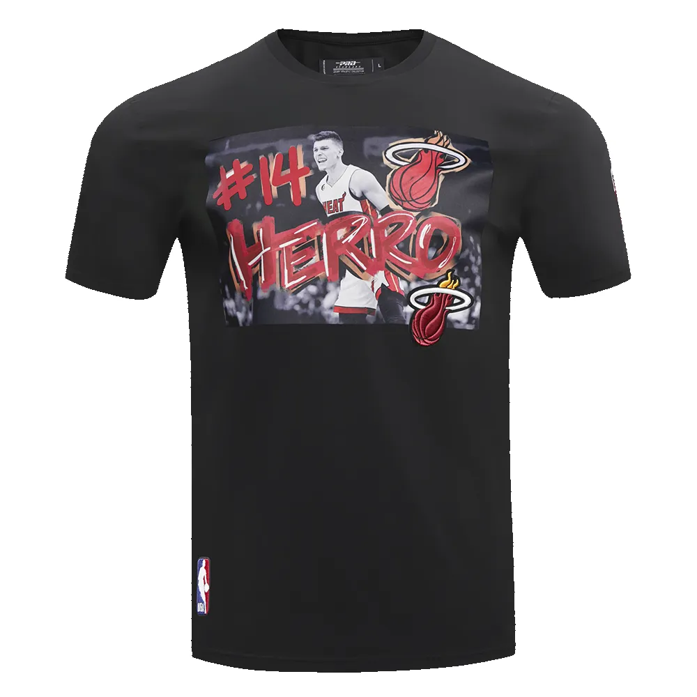 Tyler Herro Pro Standard Yearbook Tee sold by Miami Heat Store