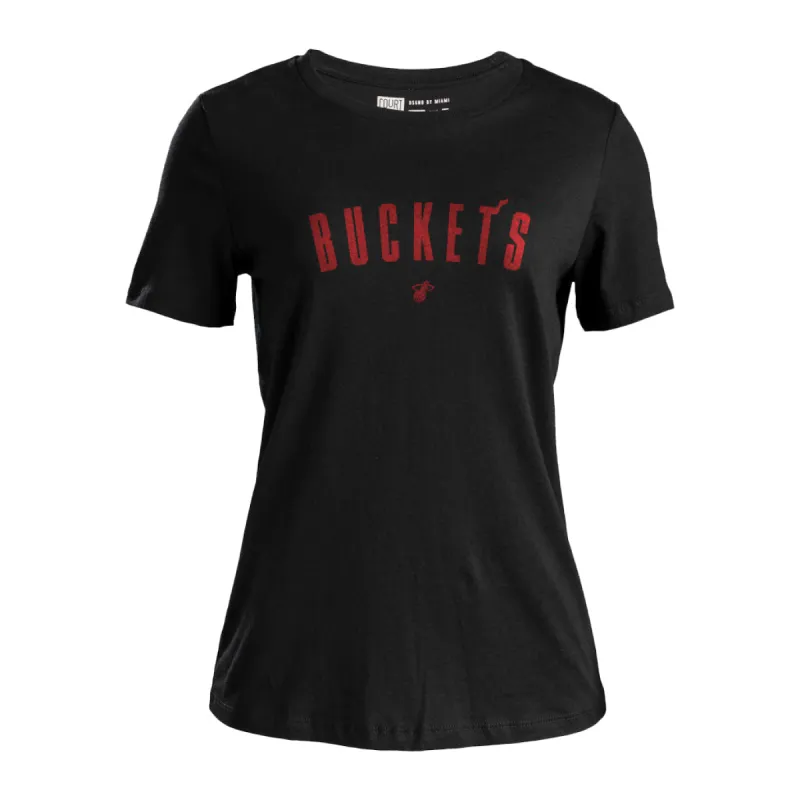 Court Culture Buckets Women's Tee sold by Miami Heat Store