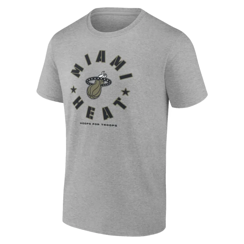 Miami HEAT 2024 Hoops For Troops Tee sold by Miami Heat Store