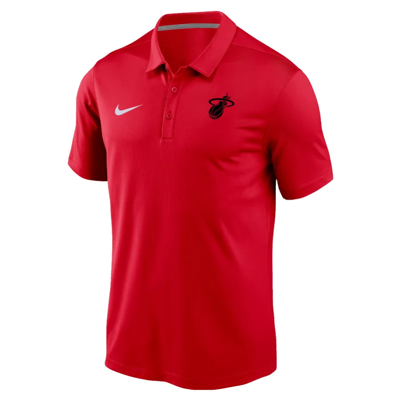 Nike HEAT Culture: Blood Red Varsity Polo sold by Miami Heat Store