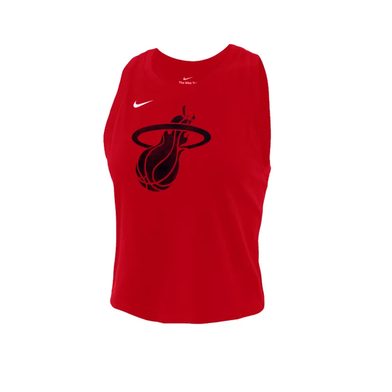 Nike HEAT Culture: Blood Red Women's Crop Tank made by Nike