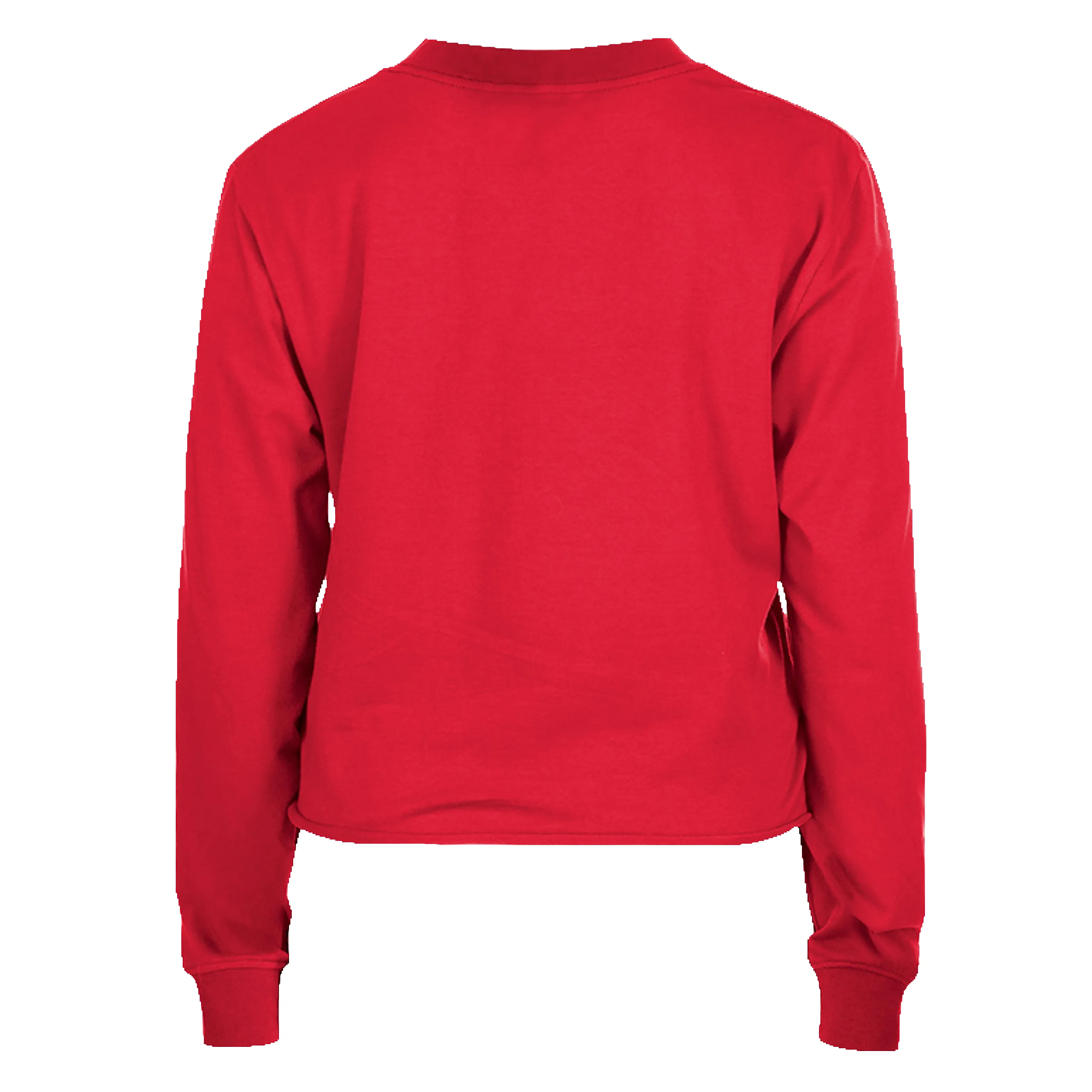 New Era HEAT Culture: Blood Red Women's Long Sleeve Crop sold by Miami Heat Store product image thumbnail 2