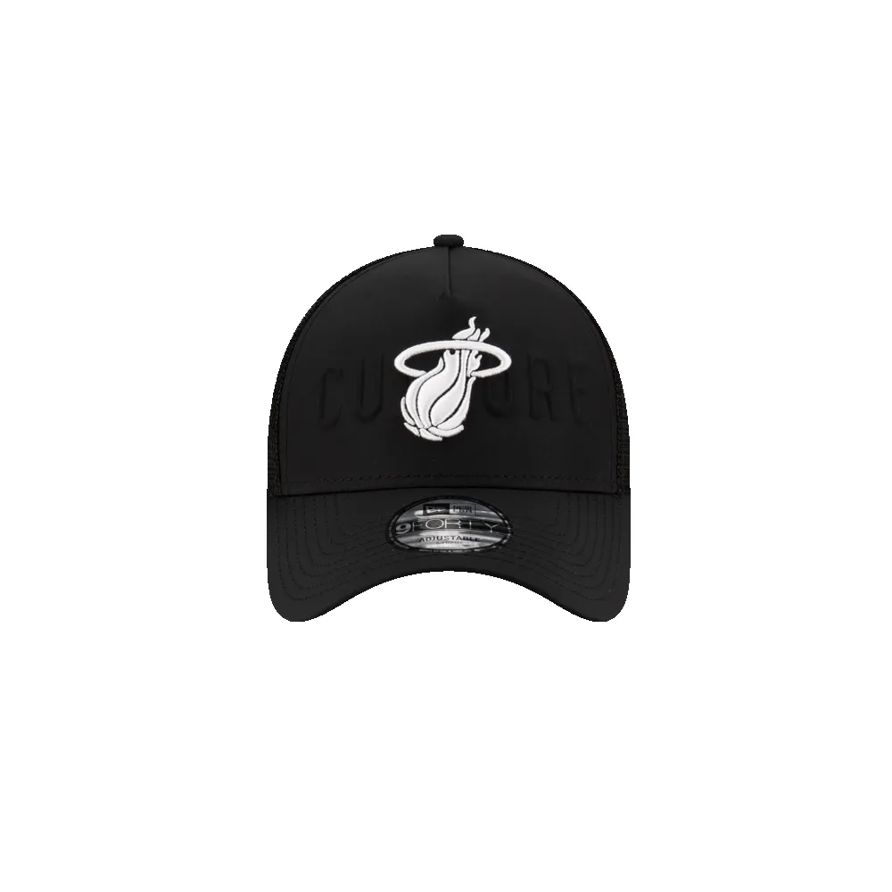Court Culture Tonal Emblem Trucker sold by Miami Heat Store