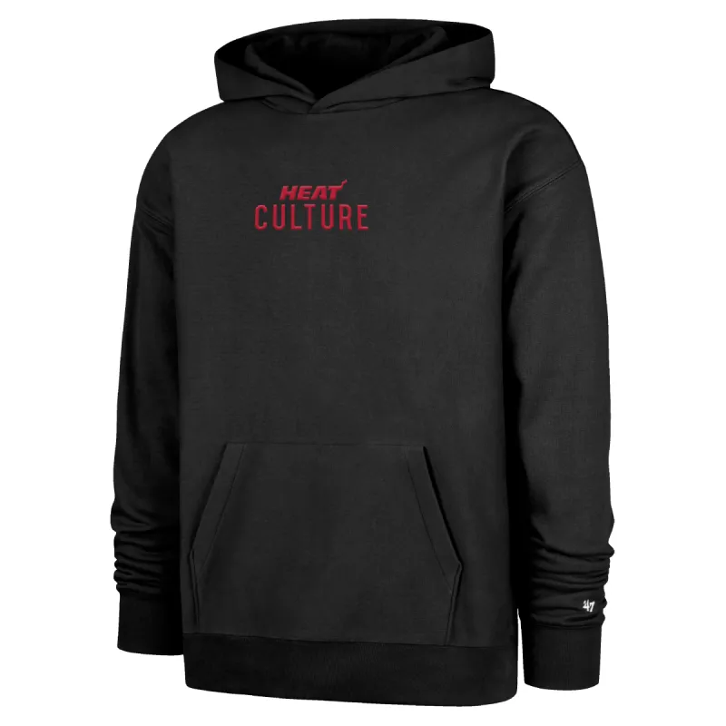 '47 Brand HEAT Culture Pullover Hoodie sold by Miami Heat Store