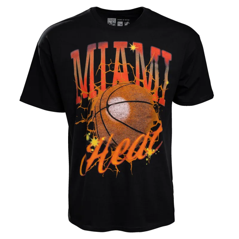 Court Culture Afterburn Oversized Unisex Tee sold by Miami Heat Store