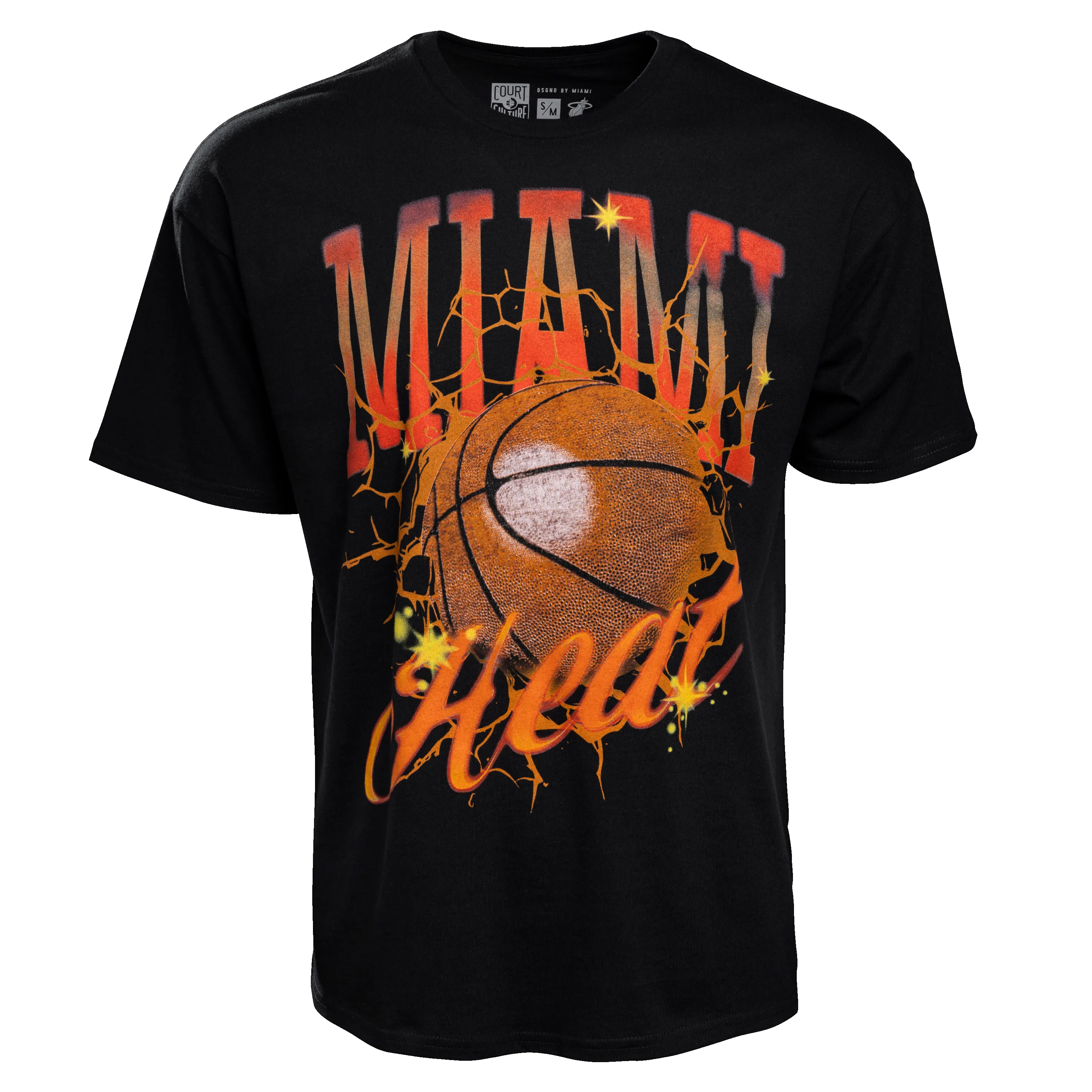 Court Culture Afterburn Oversized Unisex Tee sold by Miami Heat Store