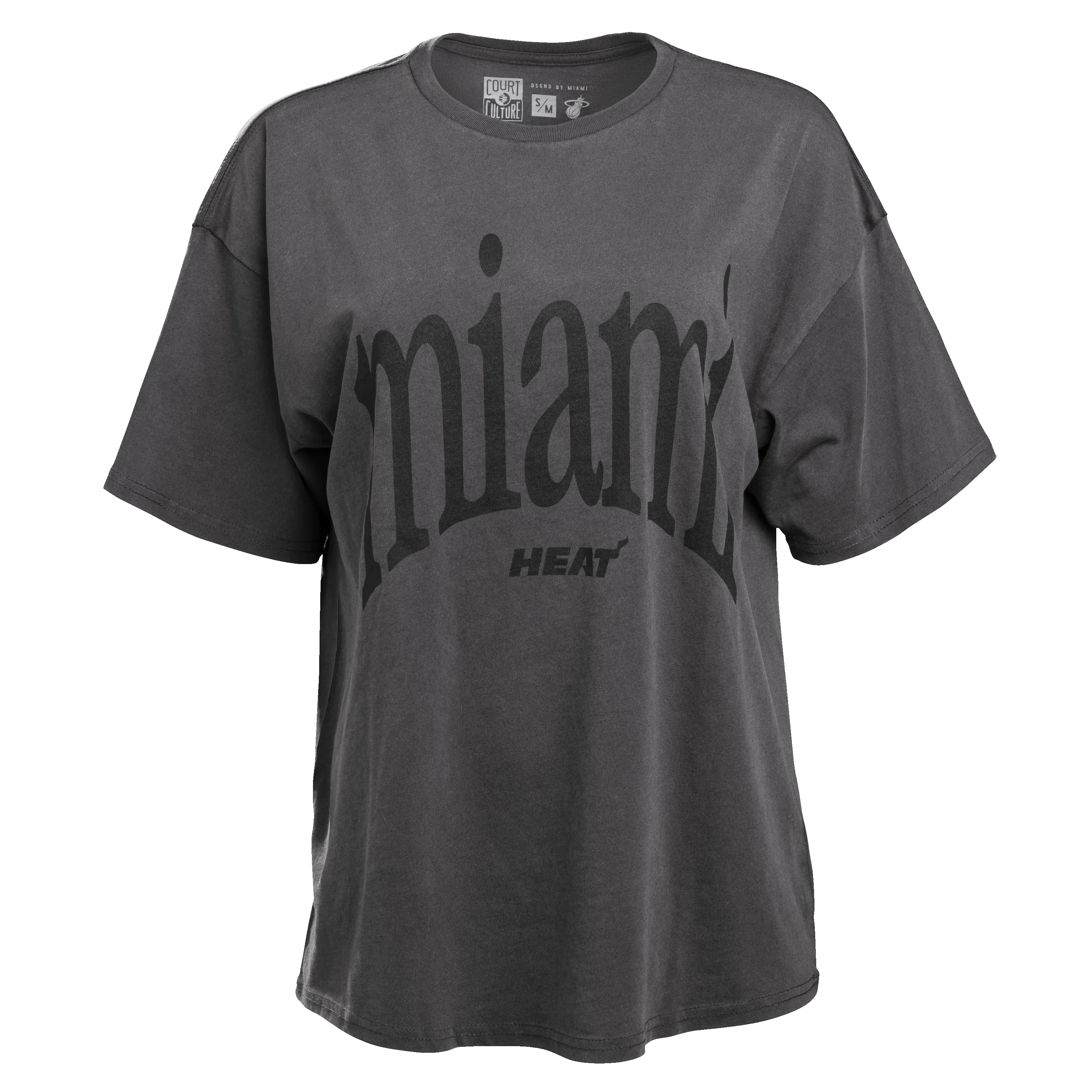 Court Culture Miami Oversized Unisex Tee sold by Miami Heat Store product image thumbnail 3