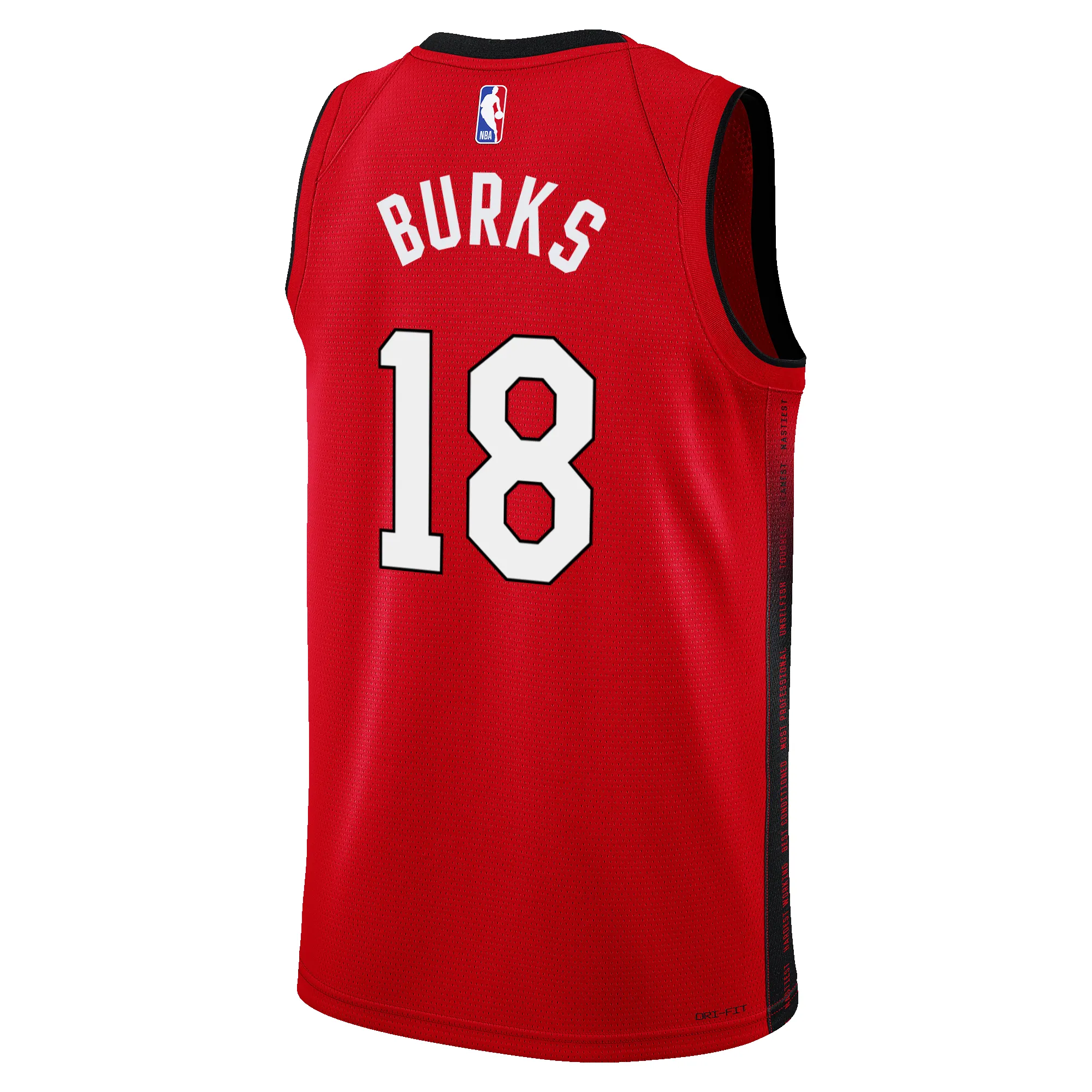 Alec Burks Nike HEAT Culture: Blood Red Swingman Jersey sold by Miami Heat Store product image thumbnail 2