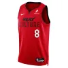Josh Christopher Nike HEAT Culture: Blood Red Swingman Jersey sold by Miami Heat Store