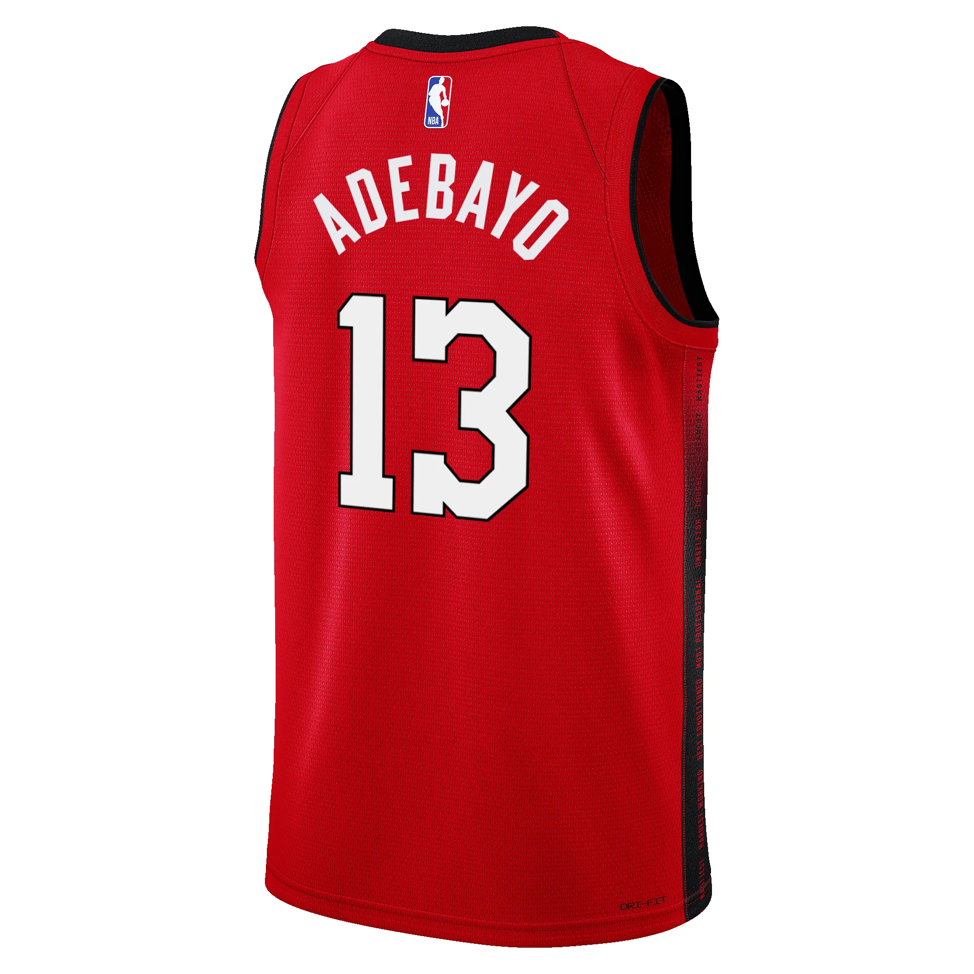 Bam Adebayo Nike HEAT Culture: Blood Red Swingman Jersey sold by Miami Heat Store product image thumbnail 2