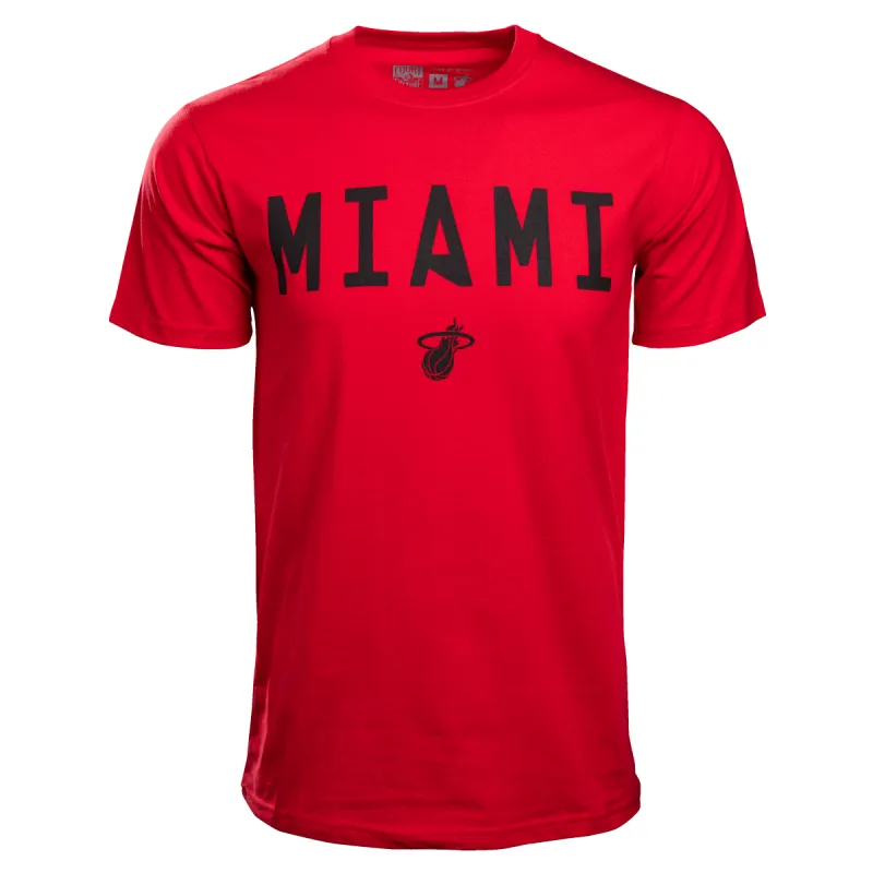 Court Culture Miami Red Tee sold by Miami Heat Store