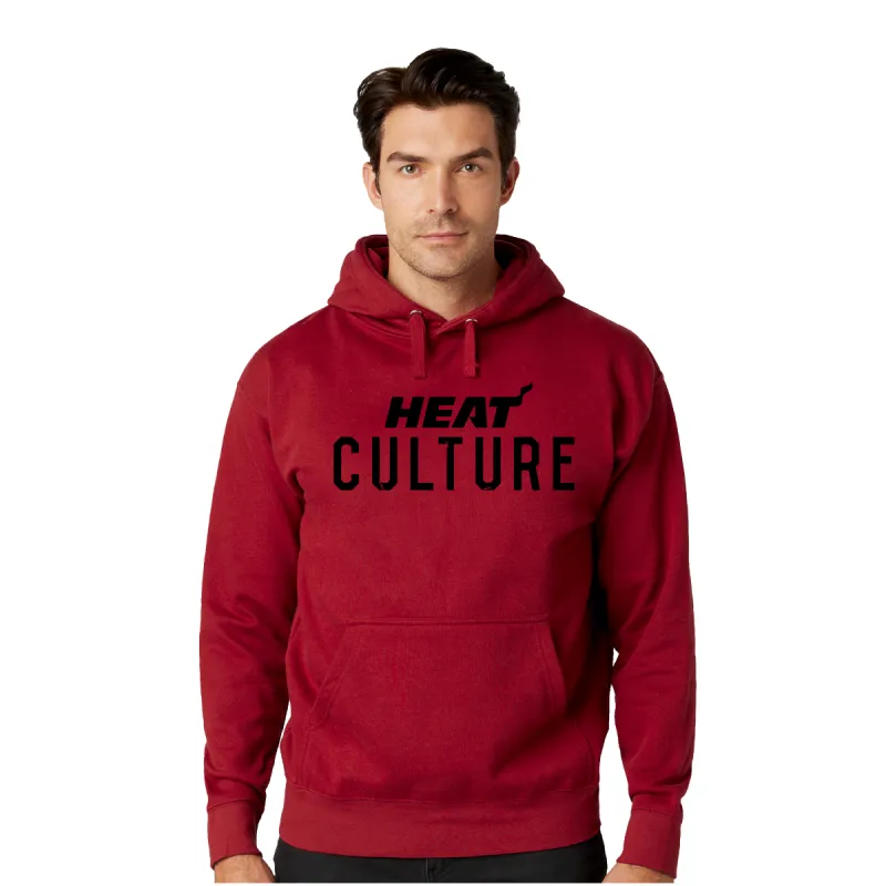 Miami HEAT Culture: Blood Red Hoodie sold by Miami Heat Store