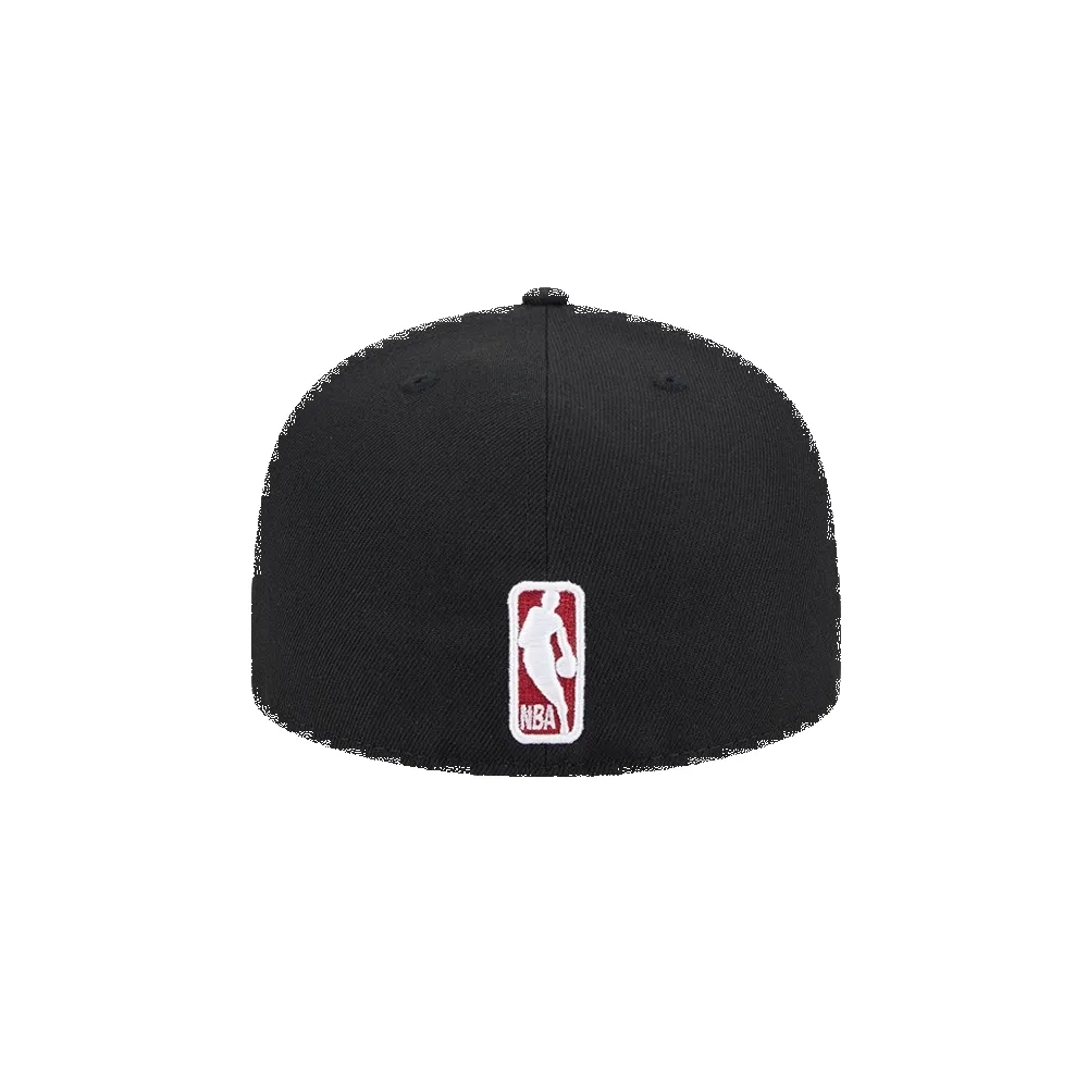 New Era Miami HEAT Script Sided Fitted Hat sold by Miami Heat Store product image thumbnail 2