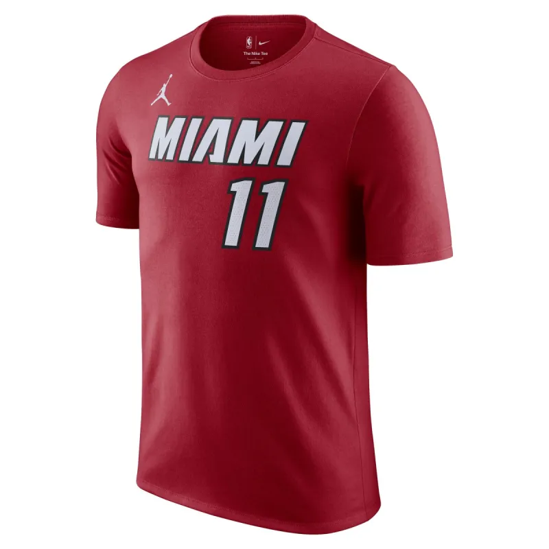 Jaime Jaquez Jr. Nike Jordan Brand Statement Red Name & Number Tee sold by Miami Heat Store