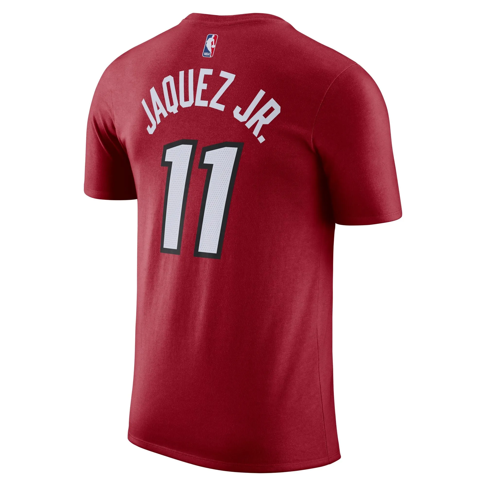 Jaime Jaquez Jr. Nike Jordan Brand Statement Red Name & Number Tee sold by Miami Heat Store product image thumbnail 2