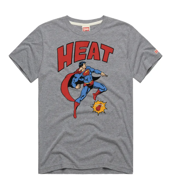 Homage Miami HEAT Superman Tee sold by Miami Heat Store