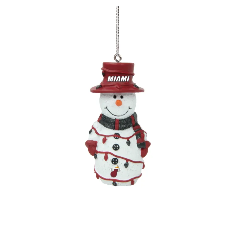 Miami HEAT Snowman Ornament sold by Miami Heat Store