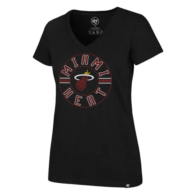 '47 Brand Miami HEAT Ladies Ultra Rival V-neck sold by Miami Heat Store
