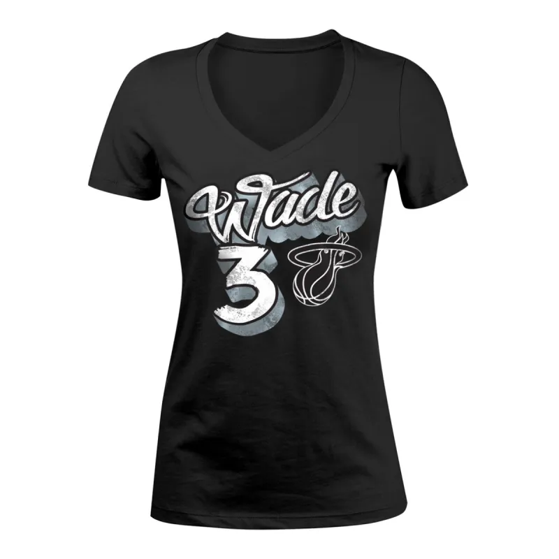 New ERA Miami HEAT Women's Wade Bubble Tee sold by Miami Heat Store