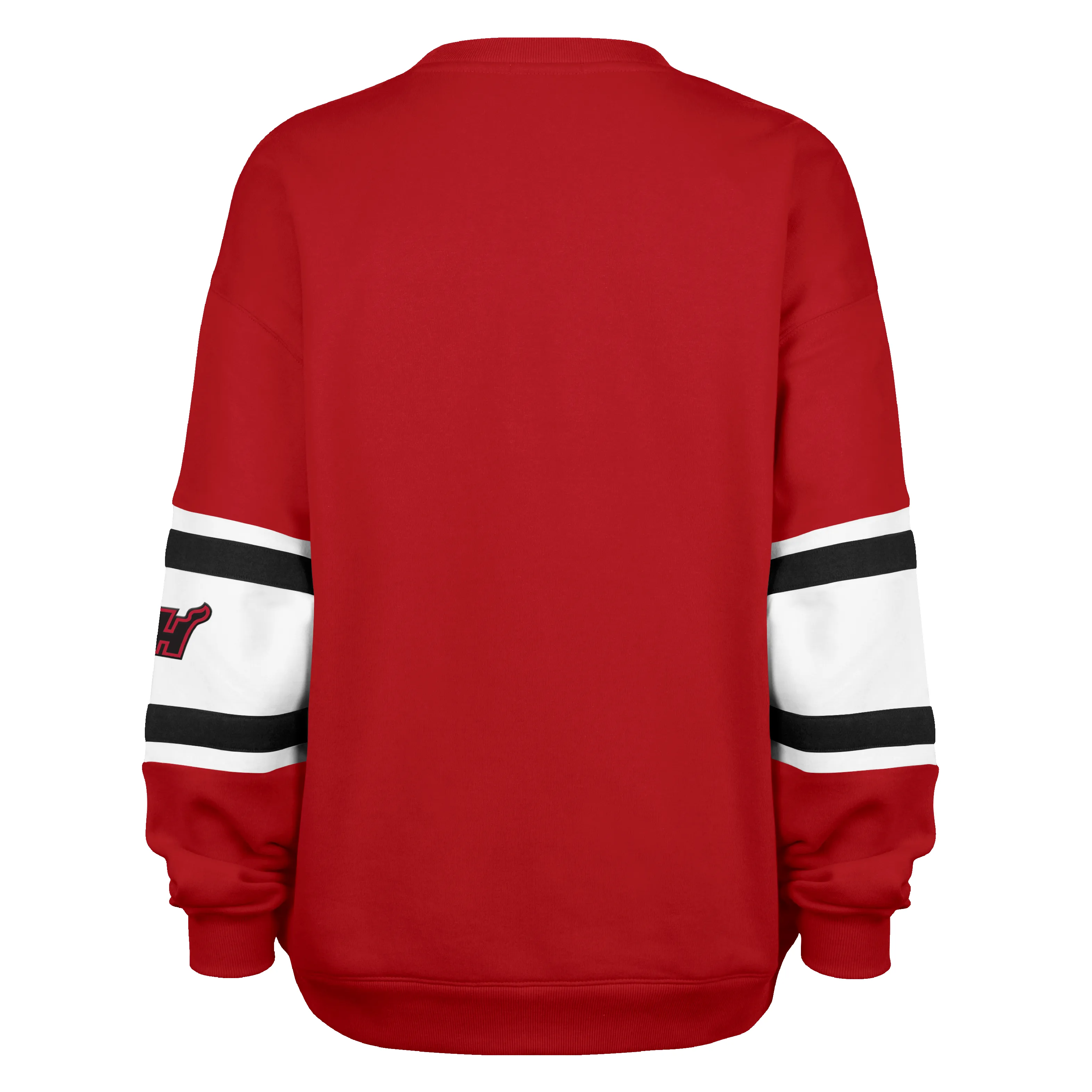 '47 Brand HEAT Culture: Blood Red Women's Crewneck sold by Miami Heat Store product image thumbnail 2