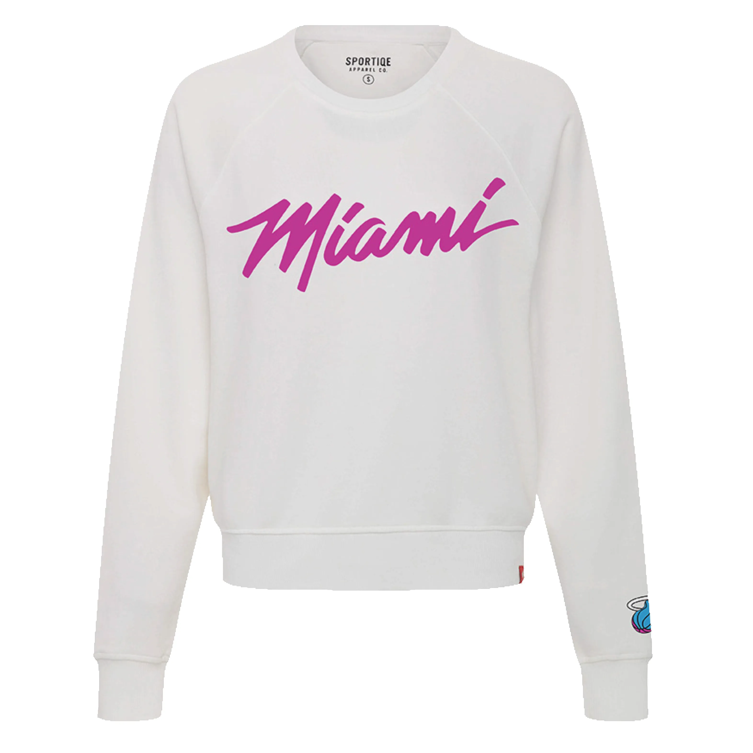 Sportiqe Miami HEAT Original Vice Women's Crewneck sold by Miami Heat Store product image thumbnail 5