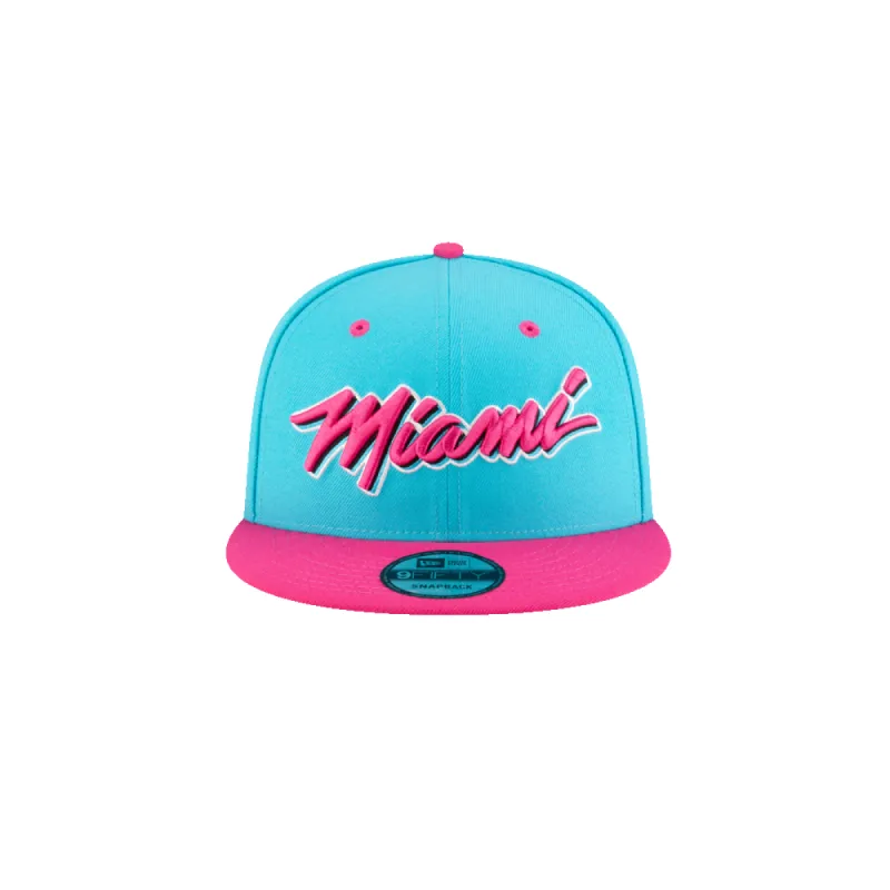 Court Culture Original Vice "MIAMI" Blue Snapback sold by Miami Heat Store
