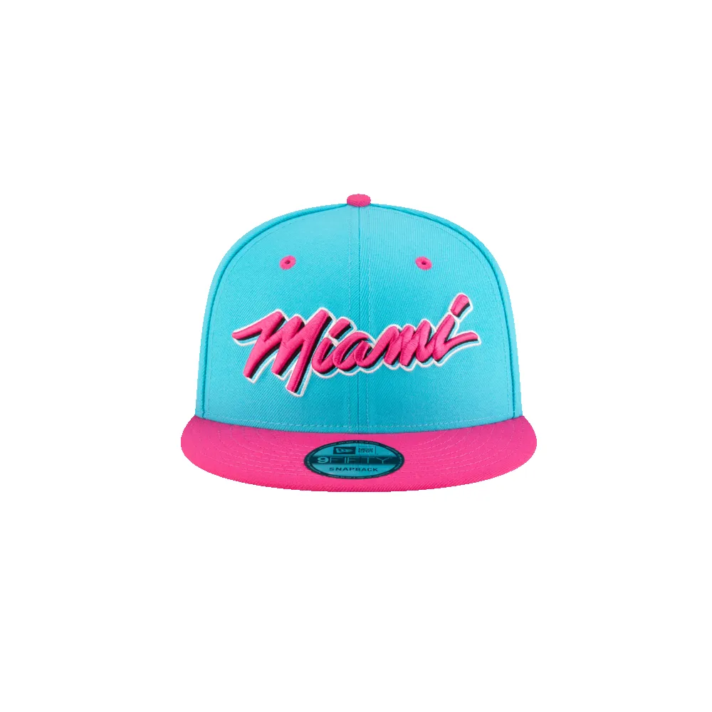 Court Culture Original Vice "MIAMI" Blue Snapback sold by Miami Heat Store