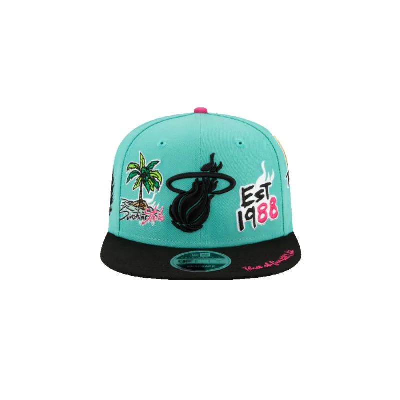 Court Culture Original Vice Patch Snapback sold by Miami Heat Store