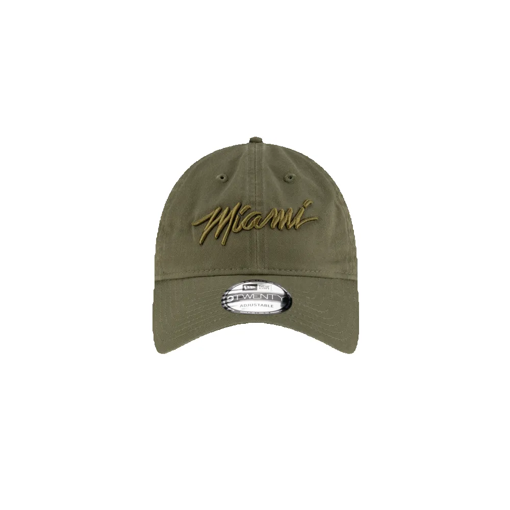Court Culture Original Vice "MIAMI" Olive Dad Hat sold by Miami Heat Store