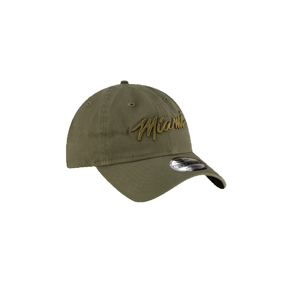 Court Culture Original Vice "MIAMI" Olive Dad Hat sold by Miami Heat Store product image thumbnail 5